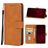 Mobigear Wallet Housse ASUS ROG Phone 6 Etui Porte-Monnaie - Marron
