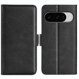 Mobigear Slim Magnet Housse Google Pixel 10 Etui Porte-Monnaie - Noir