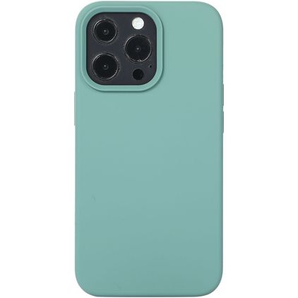 Mobigear Rubber Touch Coque iPhone 14 Plus Coque arrière en Silicone - Vert