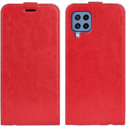 Mobigear Samsung Galaxy M22 Étui à rabat - Rouge