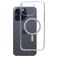 Mobiparts Hardcover Coque Transparente iPhone 15 Pro Max MagSafe Coque arrière Rigide - Transparent