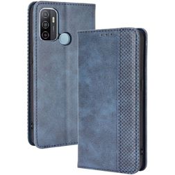 Mobigear Sensation Housse OPPO A53s Etui Porte-Monnaie - Bleu