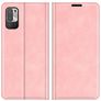 Mobigear Retro Slim Housse POCO M3 Pro Etui Porte-Monnaie - Rose