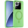 Mobigear Shockproof Xiaomi 15 Pro MagSafe Plastique rigide Coque arrière - Vert