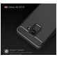 Mobigear Brushed Slim Coque Samsung Galaxy A8 (2018) Coque arrière en TPU Souple - Bleu Marin