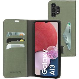 Mobiparts Classic Wallet Housse Samsung Galaxy A13 4G Etui Porte-Monnaie - Stone Green