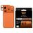 PanzerGlass FENDER iPhone 17 Pro Aluminium Protection caméra - Compatible coque - Cosmic Orange