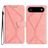 Mobigear Stitch iPhone Air Étui Portefeuille - Rose