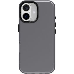 Mobigear Crystal Coque iPhone 16 Plus Coque arrière Rigide - Noir