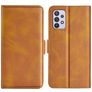 Mobigear Slim Magnet Housse Samsung Galaxy A53 Etui Porte-Monnaie - Cognac