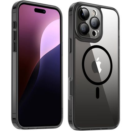 Valenta Trend Coque iPhone 16 Pro MagSafe Coque arrière Rigide - Noir