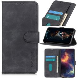 Mobigear Retro Housse Samsung Galaxy S20 Etui Porte-Monnaie - Noir