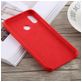 Mobigear Rubber Touch Coque Huawei P20 Lite (2018) Coque arrière en Silicone - Rouge