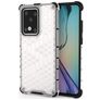 Mobigear Honeycomb Huawei P40 Plastique rigide Coque arrière Antichoc - Blanc