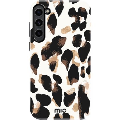MIO Samsung Galaxy S23 MagSafe Plastique rigide Coque arrière - Leopard