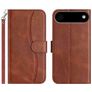 Mobigear S Line Housse iPhone Air Etui Porte-Monnaie - Marron