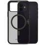 Mobilize Hybrid Coque iPhone 12 MagSafe Coque arrière Rigide Anti-Chocs - Noir