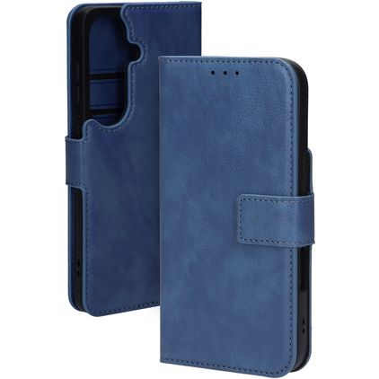 Mobiparts Classic Wallet Samsung Galaxy S26 MagSafe Étui - Steel Blue