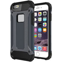 Mobigear Outdoor Coque iPhone 6s Coque arrière Rigide Anti-Chocs - Dark Blue