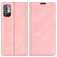 Mobigear Retro Slim Housse POCO M3 Pro Etui Porte-Monnaie - Rose