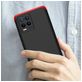 Mobigear TriGuard Coque Realme 8 Coque arrière Rigide - Noir / Rouge