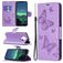 Mobigear Butterfly Housse Nokia 1.4 Etui Porte-Monnaie - Violet
