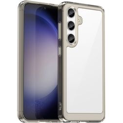 Mobigear Crystal Coque Samsung Galaxy S24 Plus Coque arrière Rigide - Gris
