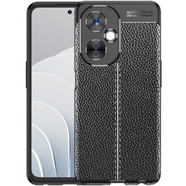 Mobigear Luxury Coque OnePlus Nord CE 3 Lite 5G Coque arrière en TPU Souple - Noir