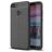 Mobigear Luxury Coque HONOR 10 Lite Coque arrière en TPU Souple - Noir