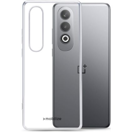 Mobilize Gelly Transparent OnePlus Nord CE4 TPU souple Coque arrière - Transparent