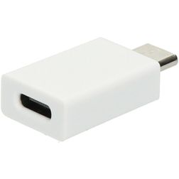 Mobiparts Data Blocker - Adaptateur USB-C vers USB-C - Blanc