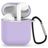 Mobigear Classic Coque Apple AirPods 1 Coque en Silicone Souple - Violet