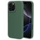 Mobiparts Coque iPhone 16 Pro Max Coque arrière en Silicone - Forest Green