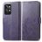 Mobigear Clover Housse Realme GT2 Pro Etui Porte-Monnaie - Violet