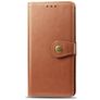 Mobigear Snap Button Housse OPPO A9 (2020) Etui Porte-Monnaie - Cognac