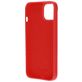 Mobiparts Coque iPhone 14 Coque arrière en Silicone - Scarlet Red