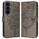 Mobigear Butterfly Housse Samsung Galaxy S26 FE Etui Porte-Monnaie - Gris