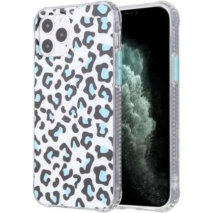 Mobigear Leopard Coque iPhone 12 Pro Max Coque arrière en TPU Souple - Blanc