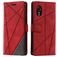 Mobigear Rhombus Samsung Galaxy Xcover 7 Étui Portefeuille - Rouge