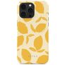 Burga Tough Coque iPhone 15 Pro Coque arrière Rigide Anti-Chocs - Lemon Tart