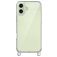Mobigear Bungy iPhone 16 Plus Plastique rigide Coque arrière - Argent