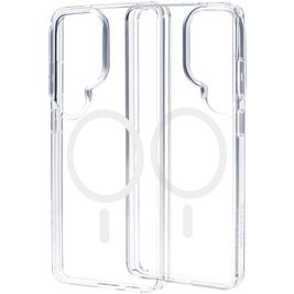 Mobiparts Hardcover Coque Transparente Samsung Galaxy S26 Ultra MagSafe Coque arrière Rigide - Transparent