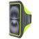 Mobiparts Comfort Fit Brassard Téléphone iPhone 16 Brassard Coque de Sport en Neoprène - Neon Green