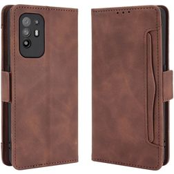 Mobigear Slide Wallet OPPO A94 5G Étui Portefeuille - Marron