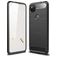 Mobigear Brushed Slim Coque Google Pixel 4a Coque arrière en TPU Souple - Noir