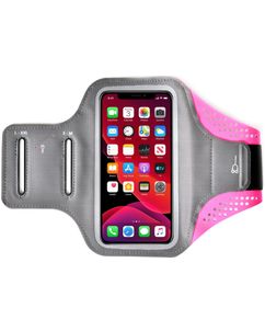 Mobigear Easy Fit Coque de Sport Brassard Brassard Téléphone en Neoprène - Medium - Rose