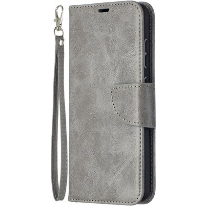 Mobigear Excellent Housse Samsung Galaxy A52s 5G Etui Porte-Monnaie - Gris