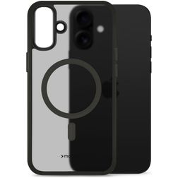 Mobilize Hybrid Pro Coque iPhone 16 Plus MagSafe Coque arrière Rigide Anti-Chocs - Noir