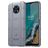 Mobigear Rugged Shield Coque Nokia G50 Coque arrière en TPU Souple Anti-Chocs - Gris