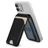 Mobilize Magnet Card - Porte Cartes en - 5 Cartes - Compatible MagSafe - Noir